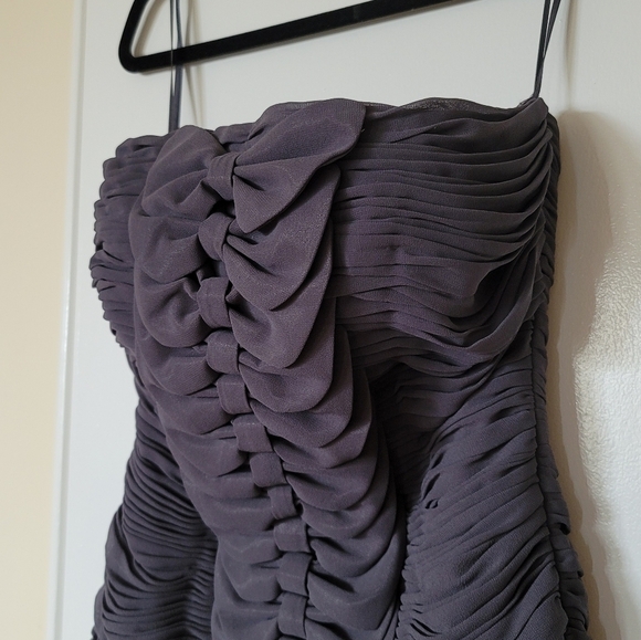Rare Opulence Ruched Strapless Mini Dress - Picture 5 of 15
